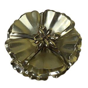 Brooch/Pin Women's Gold Toned 3D